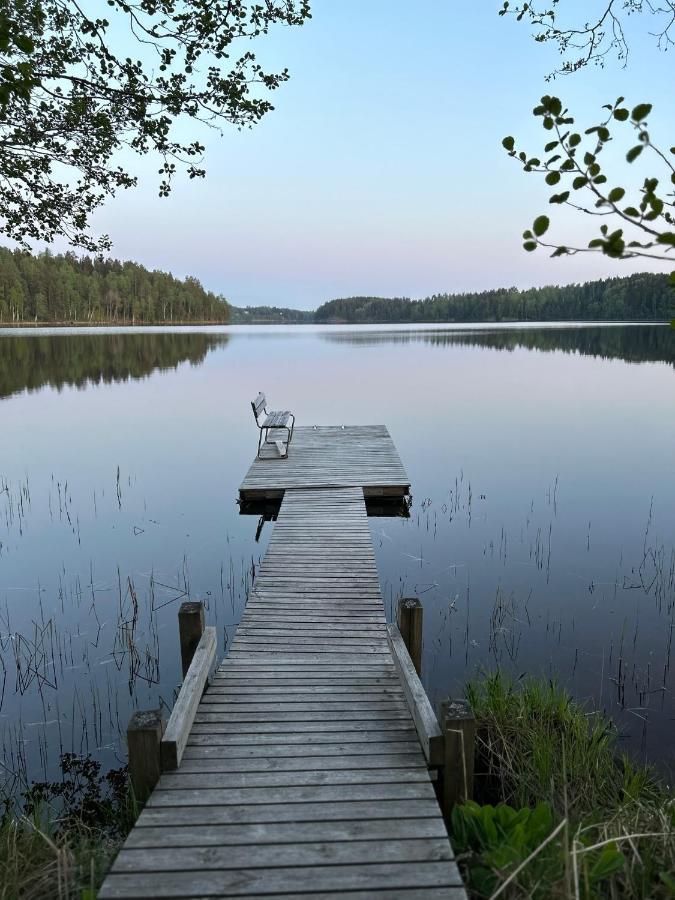 אספו Sauna Cabin In The Heart Of Nuuksio National Park - Moekki Nuuksiossa מראה חיצוני תמונה
