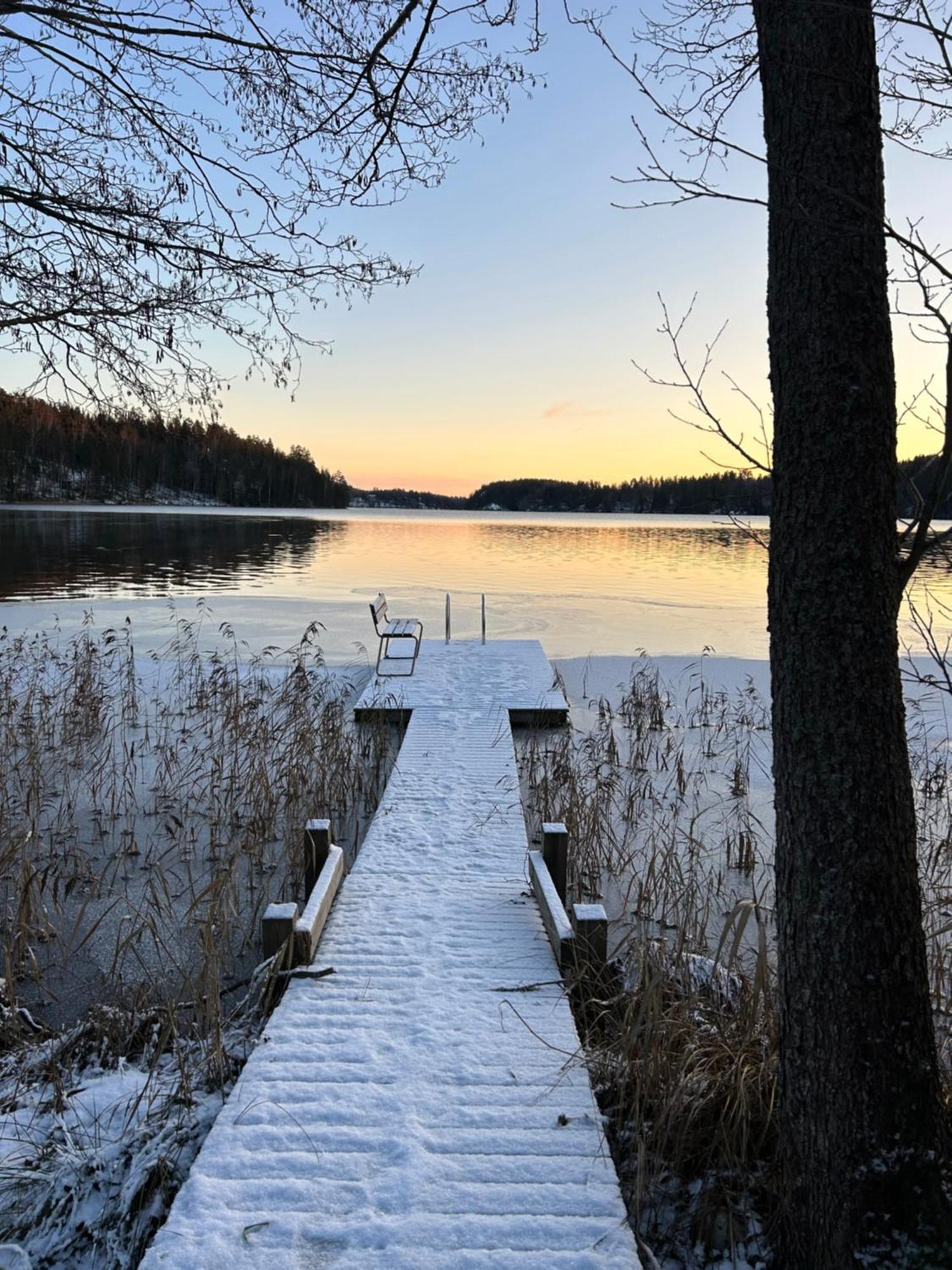 אספו Sauna Cabin In The Heart Of Nuuksio National Park - Moekki Nuuksiossa מראה חיצוני תמונה