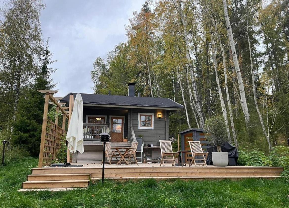 אספו Sauna Cabin In The Heart Of Nuuksio National Park - Moekki Nuuksiossa מראה חיצוני תמונה