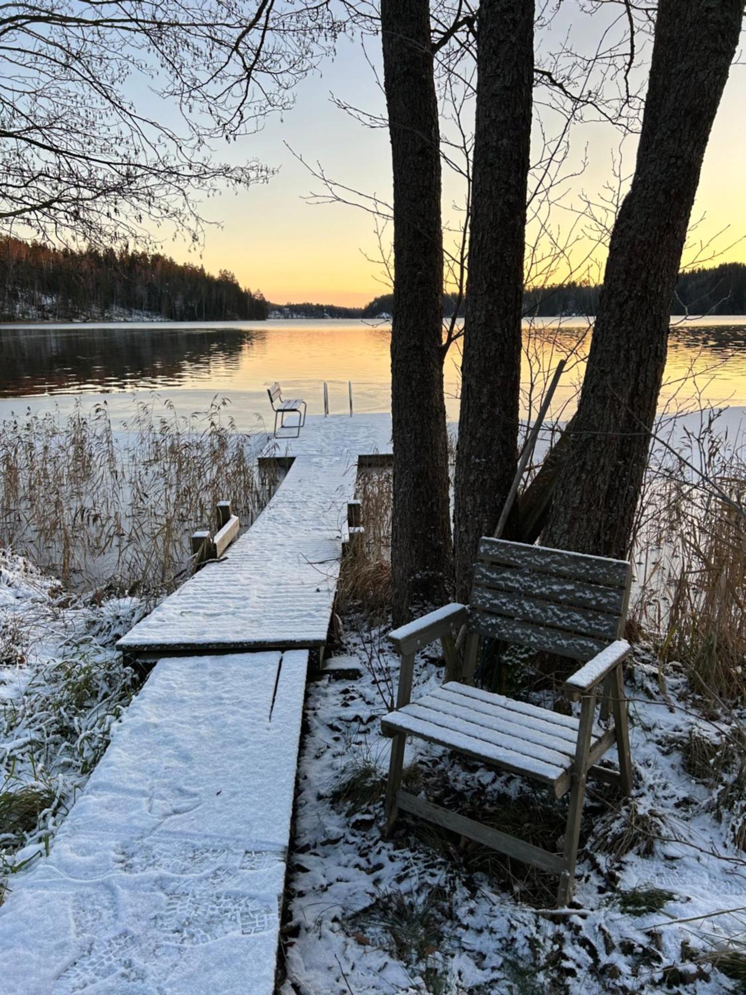 אספו Sauna Cabin In The Heart Of Nuuksio National Park - Moekki Nuuksiossa מראה חיצוני תמונה