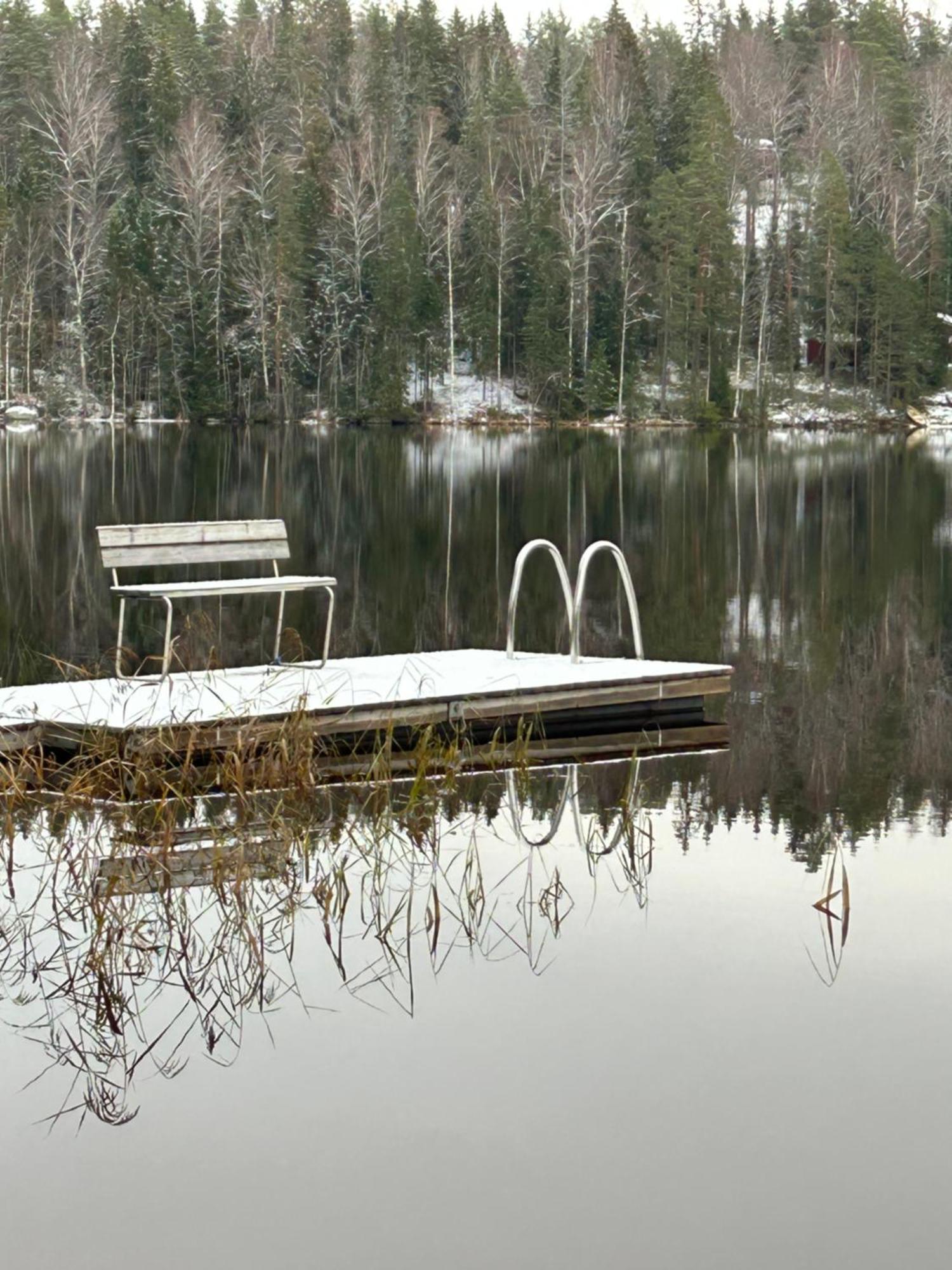 אספו Sauna Cabin In The Heart Of Nuuksio National Park - Moekki Nuuksiossa מראה חיצוני תמונה